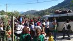 Présence lors de la libération de membres de la société civile de Barillas ©ACOGUATE 2013 